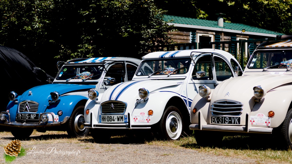 🚗  Les 10 ans du Club Loun Rétro : Patrimoine Roulant au Bord du Lac de Léon